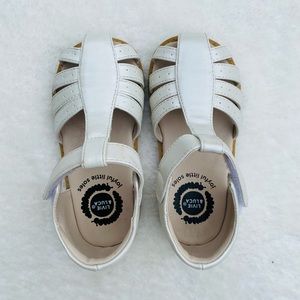 White Livie and Luca Sandals